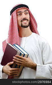 Education concept with young arab