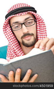 Education concept with young arab