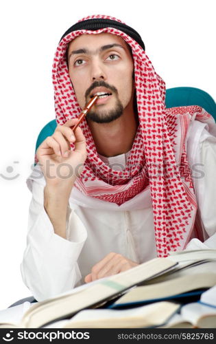 Education concept with young arab