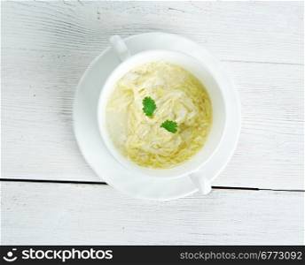 Egg drop soup - chinese food