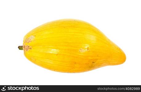 Egg fruit isolated on white with clipping path