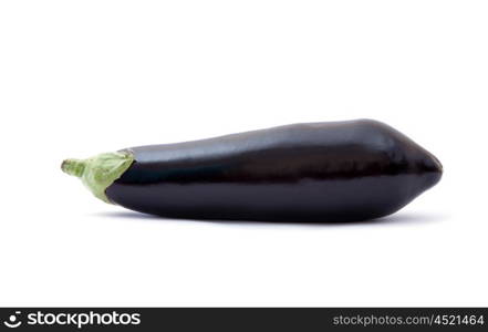 Eggplant isolated on white