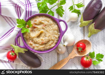 Eggplant puree