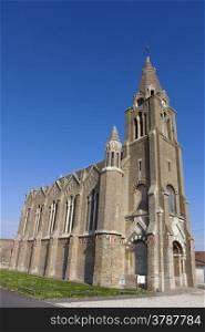 Eglise Notre Dame de Bon Secours church, Cote d&rsquo;Albatre, Haute-Normandie, France