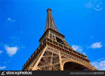 Eiffel Tower in Paris at France
