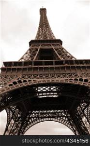 eiffel tower, the most famous monument of Paris, France