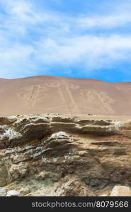 El Candelabro, Ballestas Islands, Peru, South America&#xA;&#xA;