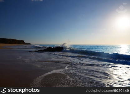 El Cotillo Castillo Beach in Fuerteventura at Canary Islands of Spain