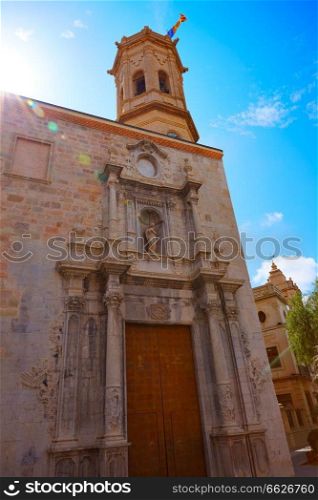 El Salavador church in Burriana of Castellon also Borriana