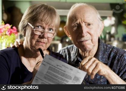 Elderly couple