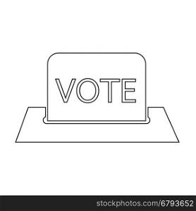election icon illustration design
