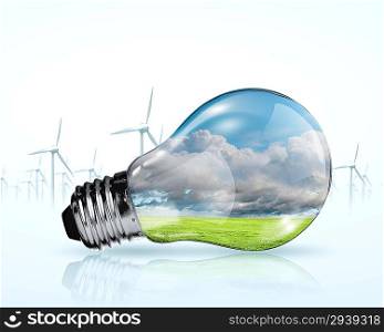 Electric bulb and windmill generators