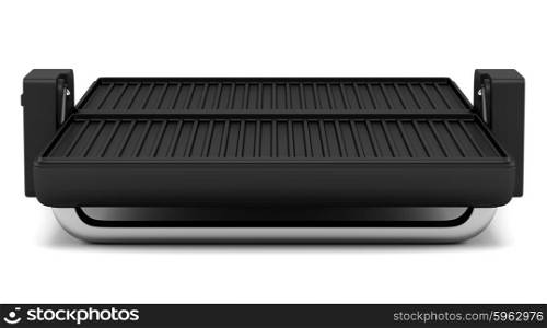 electric grill isolated on white background
