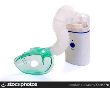 electric inhaler isolated on white