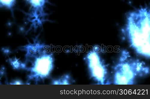 Electric motion background (seamless loop)