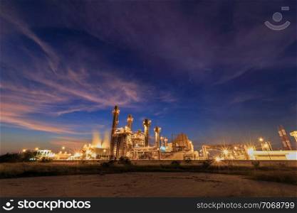 Electric power plant with twilight