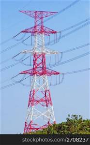 Electric power transmission, Taiwan, East Asia