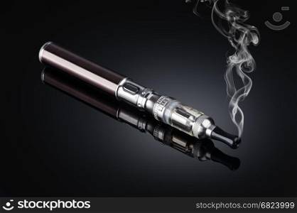 electronic cigarettes. electronic cigarettes isolated on black