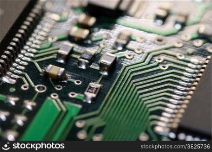 electronic circuit plate