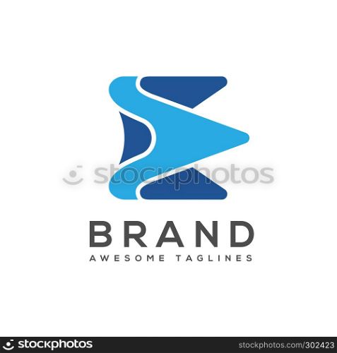 elegant best creative letter E logo vector,Letter E vector