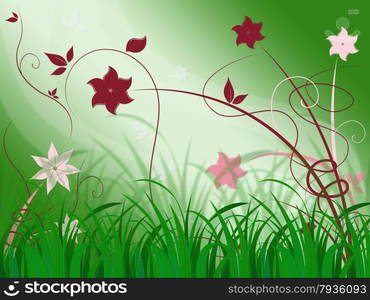 Elegant Floral Background Meaning Elegant Natural Beauty&#xA;