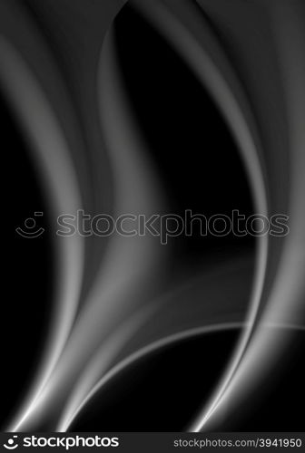 Elegant grey wavy smoke abstraction. Elegant grey wavy smoke abstraction. Graphic background