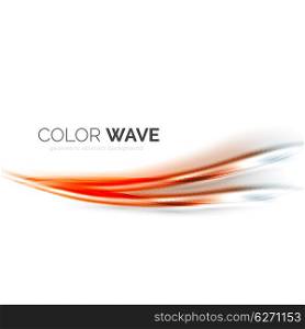 Elegant light smooth wave