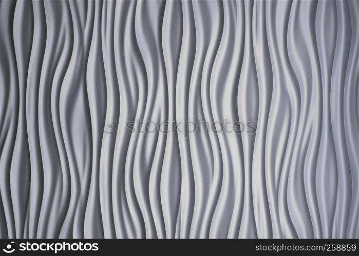 Elegant silver gray vertical waves background