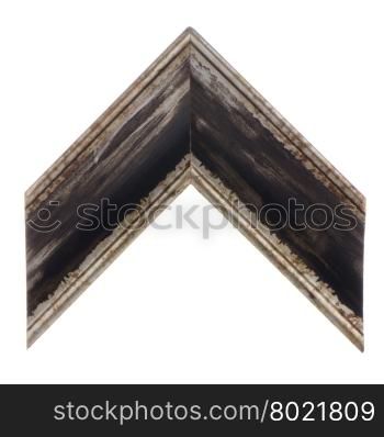 Element of the frame isolated on a white background