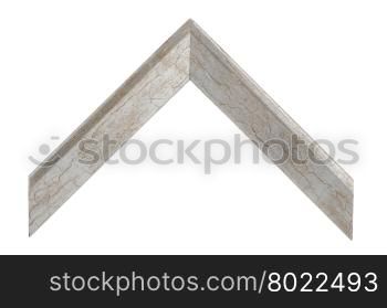 Element of the frame isolated on a white background
