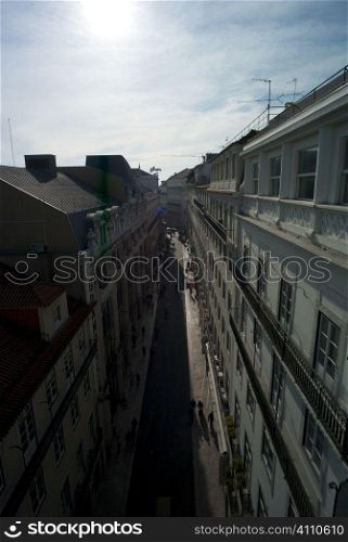 Elevated view of Lisbon, Chiado