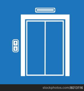 elevator icon Illustration symbol design