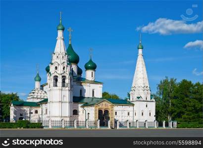 Elijah the Prophet Church. Yaroslavl, Russia