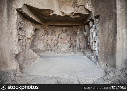 Ellora caves near Aurangabad, Maharashtra state in India
