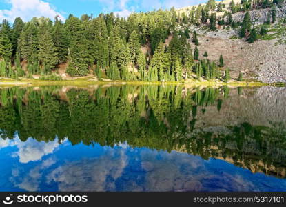 Emerald Lake in Lassen Volcanic National Park