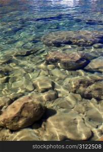 Emerald waters atLindos Greece