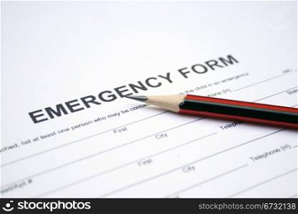 Emergency form