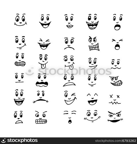 Emoticon Emoji icon Illustration design