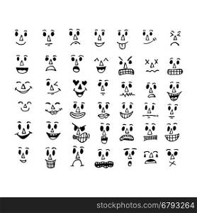 Emoticon Emoji icon Illustration design