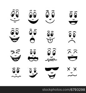 Emoticon Emoji icon Illustration design