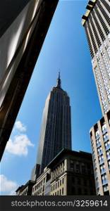 Empire State Building, Downtown New York City, USA.