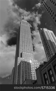 Empire State Building in Manhattan New York City USA