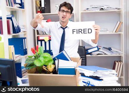 Employee being fired from work made redundant