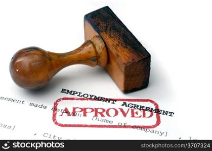 Employment agreement - approved