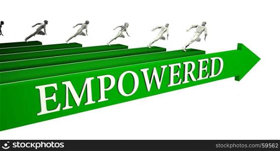 Empowered Opportunities as a Business Concept Art. Empowered Opportunities