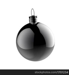 Empty 3d Christmas ornament