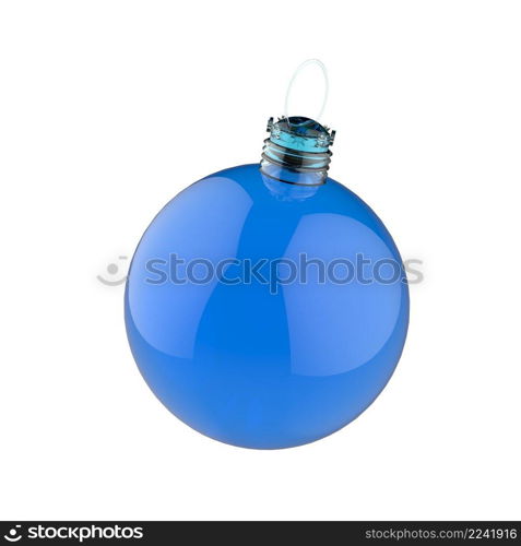 Empty 3d Christmas ornament 