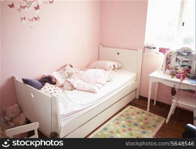 Empty And Untidy Child&#39;s Bedroom