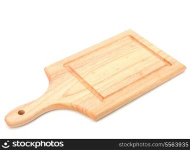 empty breadboard isolated on white background