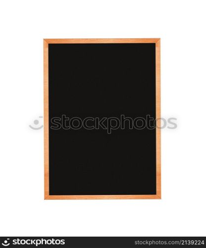 Empty Chalk Board isolated on a white background. Empty Chalk Board